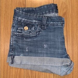 Short Denim Destroyed See Thru Soul Taille 0 (XS) - Neuf Avec Étiquettes - Printemps/Été